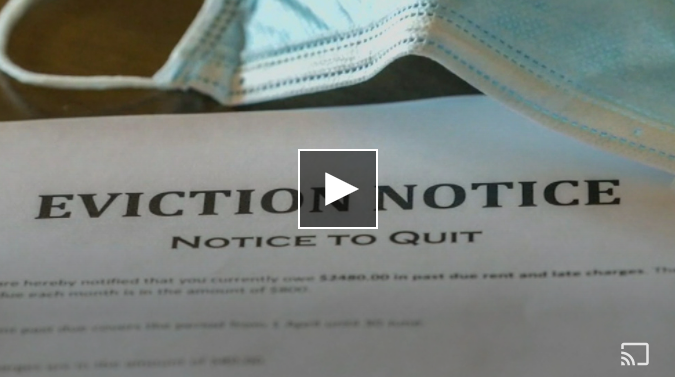 Eviction notice video screenshot
