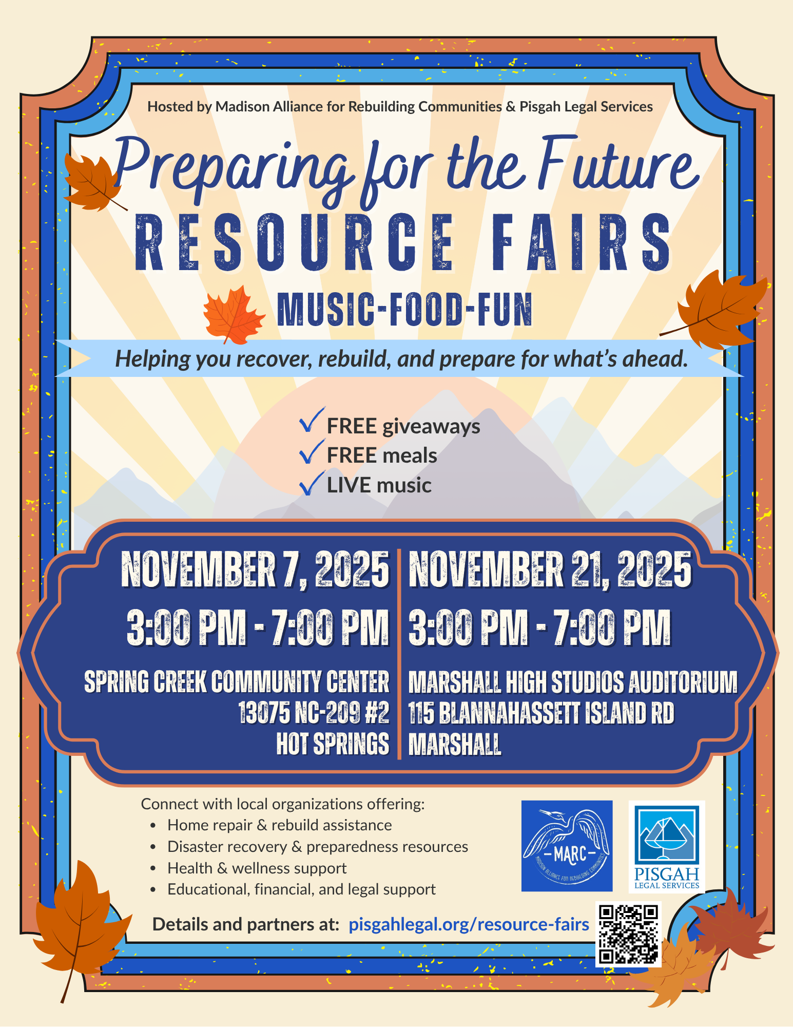 MARC Resource Fair Flyer