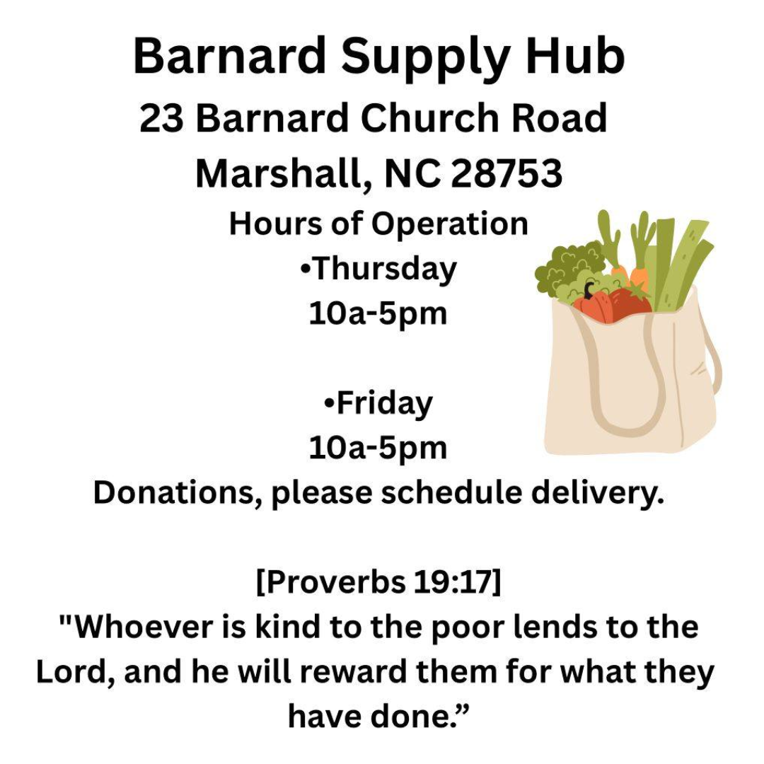 Barnard Supply Hub - Food and Propane Distribution