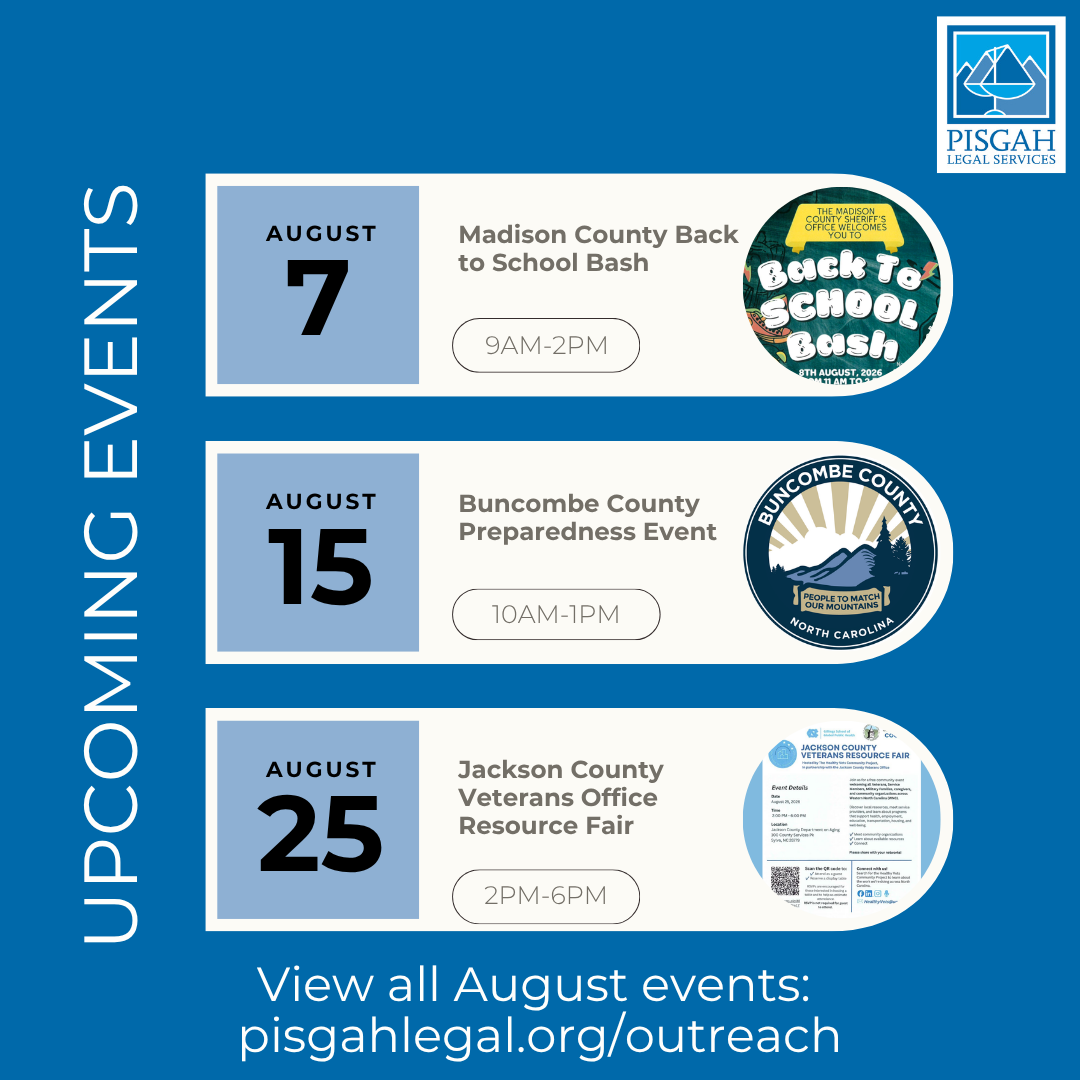 August upcoming events