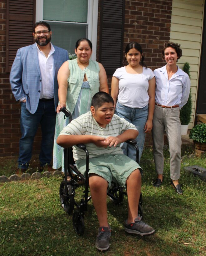 Maria with attorneys