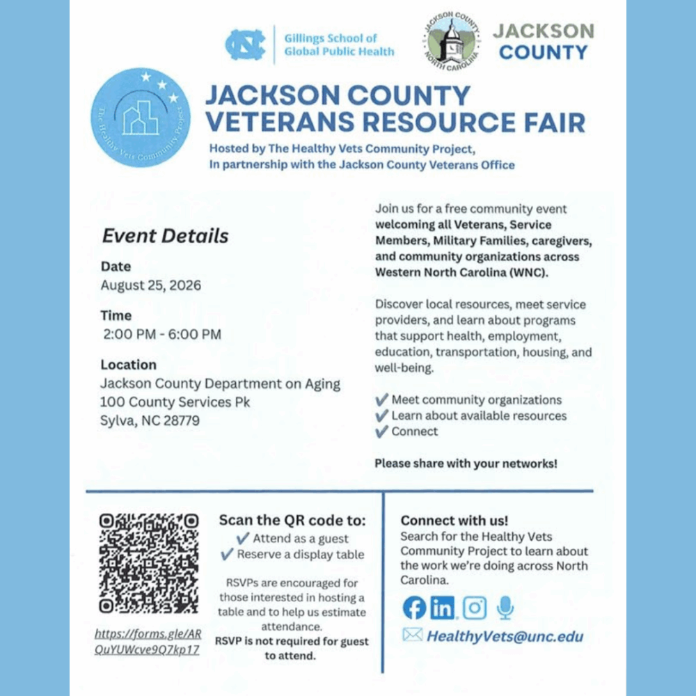 Jackson County Veterans Office Resource Fair