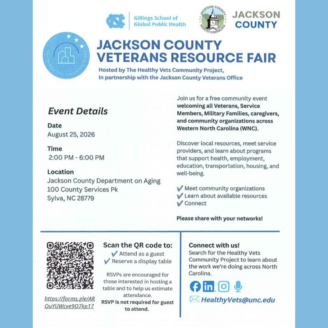 Jackson County Veterans Office Resource Fair