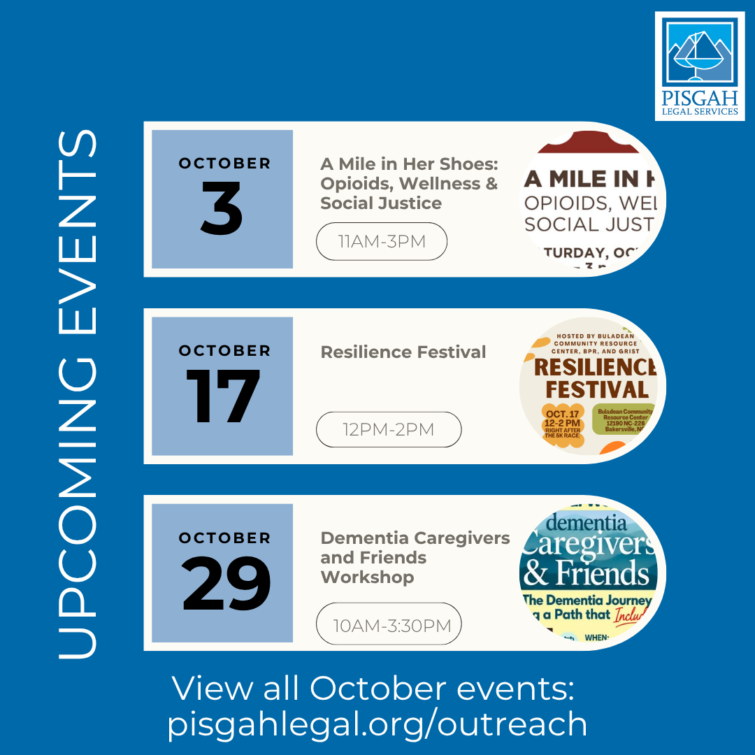 Oct Upcoming Events