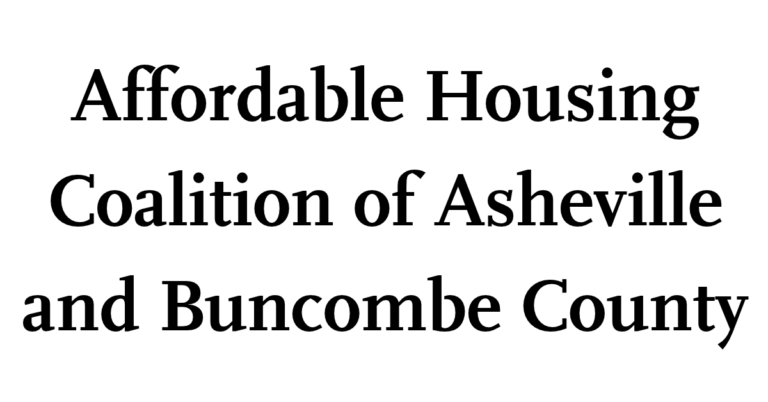 Affordable Housing Coalition of Asheville and Buncombe County