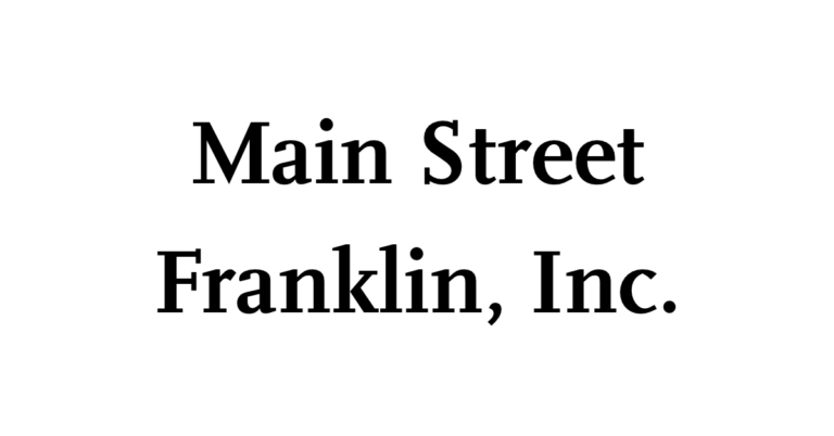 Main Street Franklin, Inc.