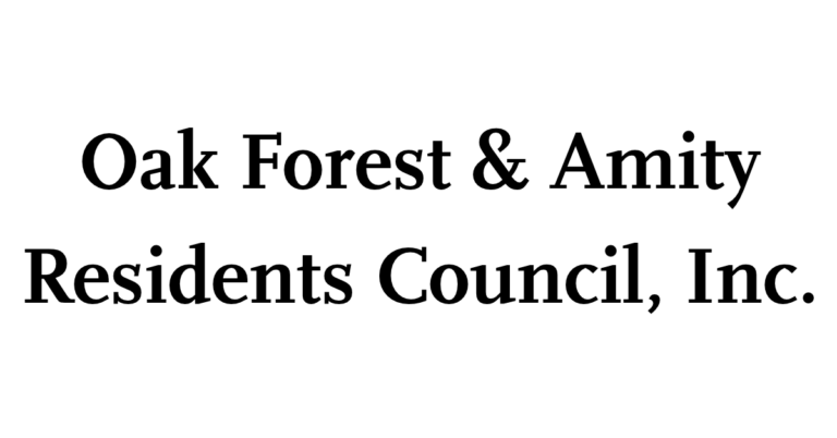 Oak Forest & Amity Residents Council, Inc.